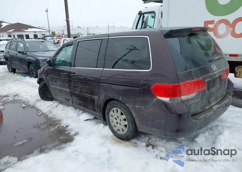 2009 Honda Odyssey Lx из США, поврежденный, VIN 5FNRL38259B041258